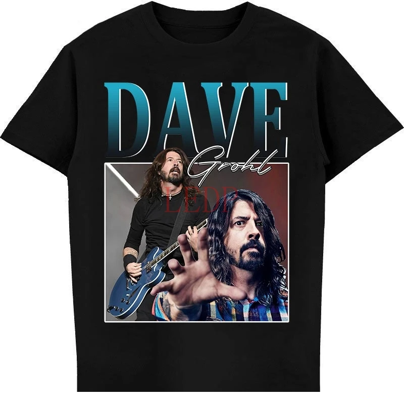 

Футболка в винтажном стиле в стиле 90-х с принтом Дейва Grohl