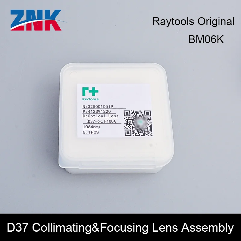 Фото Оригинальный коллимирующий и фокусирующий зеркальный блок ZNK Raytools D37-F200, двойное выпуклое + менискусное составное зеркало, аксессуары для линз BM06K №3