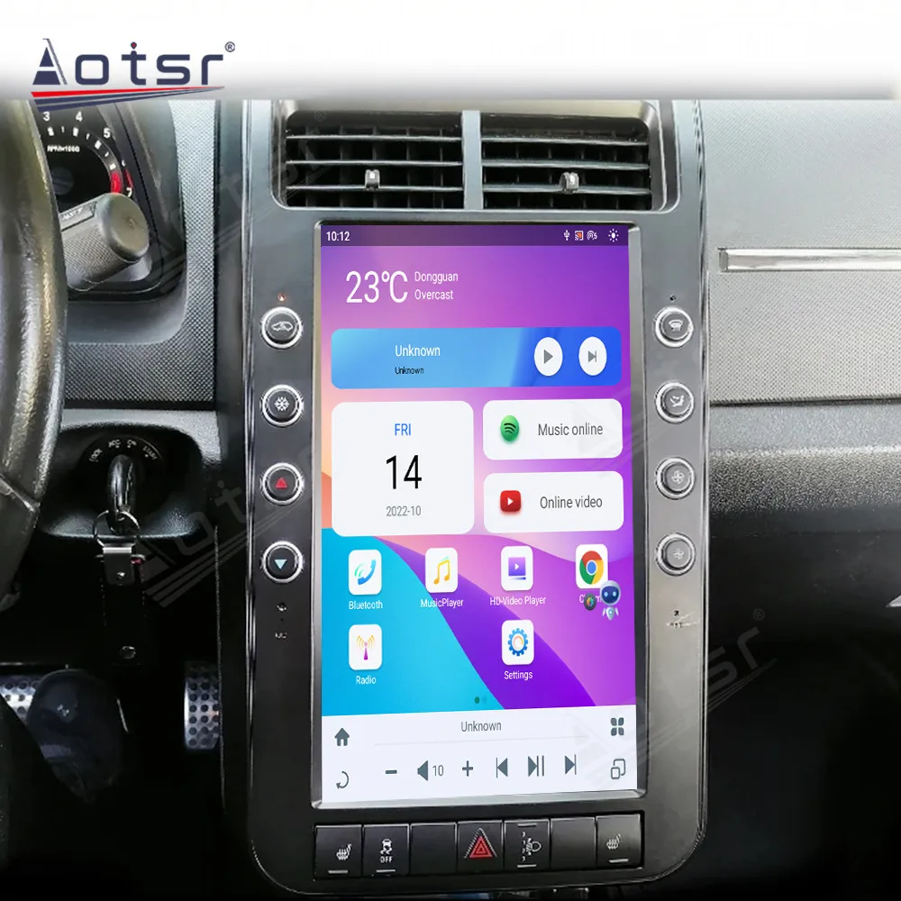 Автомобильная Мультимедийная система 13 ''с 8-ядерным процессором GPS