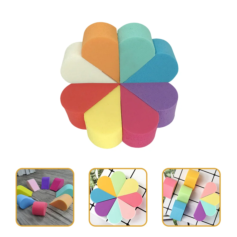 

Sponge Makeup Puff Foundation Beauty Puffs Sponges Cushion Wet Blender Dry Face Triangle Air Applicator Setting Blendiful