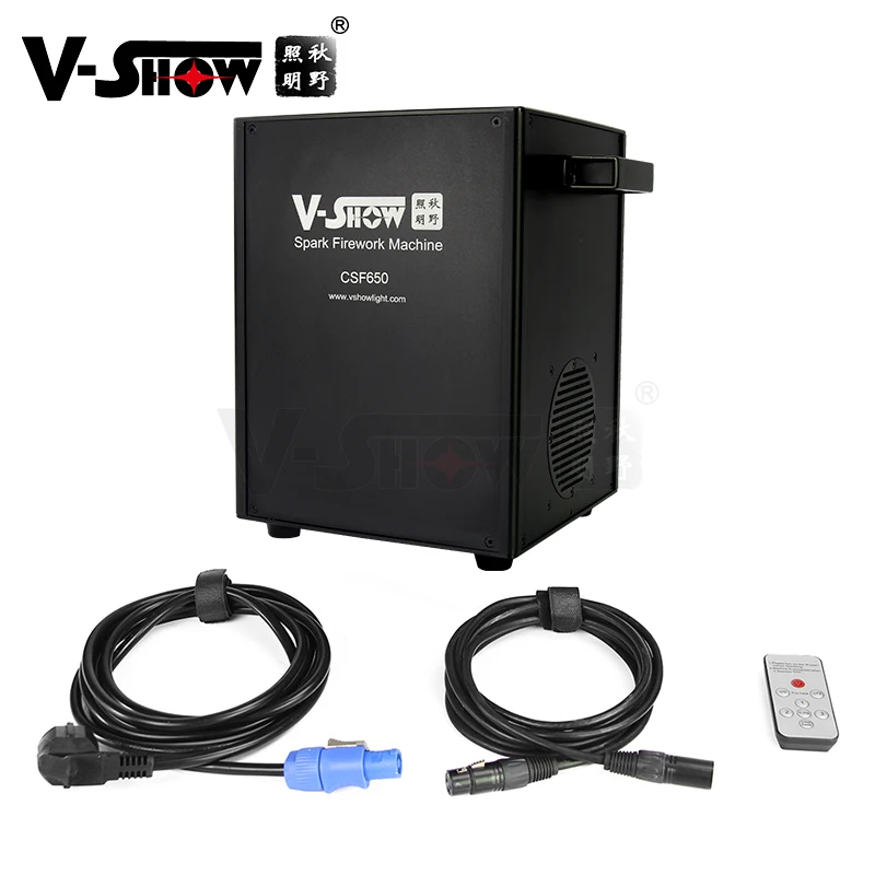 VSHOW CSF650 2 шт. с фотооборудованием 650 Вт мини-машина для фонтанов холодной свечей