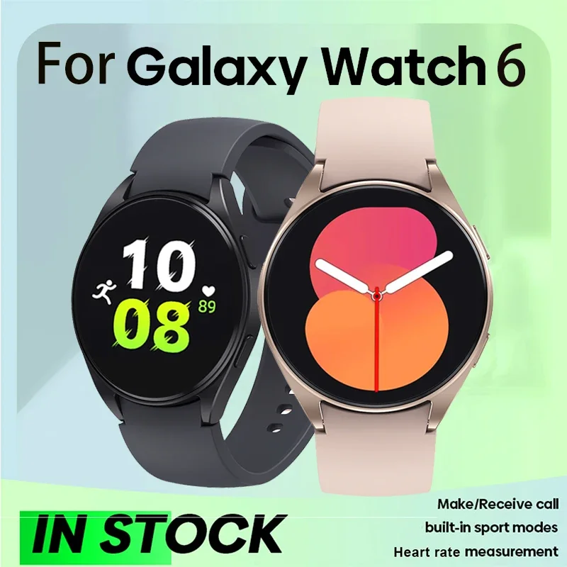 

Новинка 2023, часы для Samsung Watch 6, Bluetooth-вызов, 1,5 дюйма, смарт-часы для мужчин и женщин, Смарт-часы с тонометром для Android и IOS
