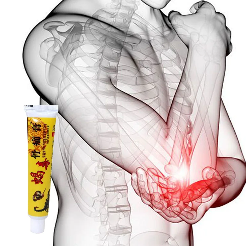Китайский травяной обезболивающий крем бальзам для снятия боли в талии паста