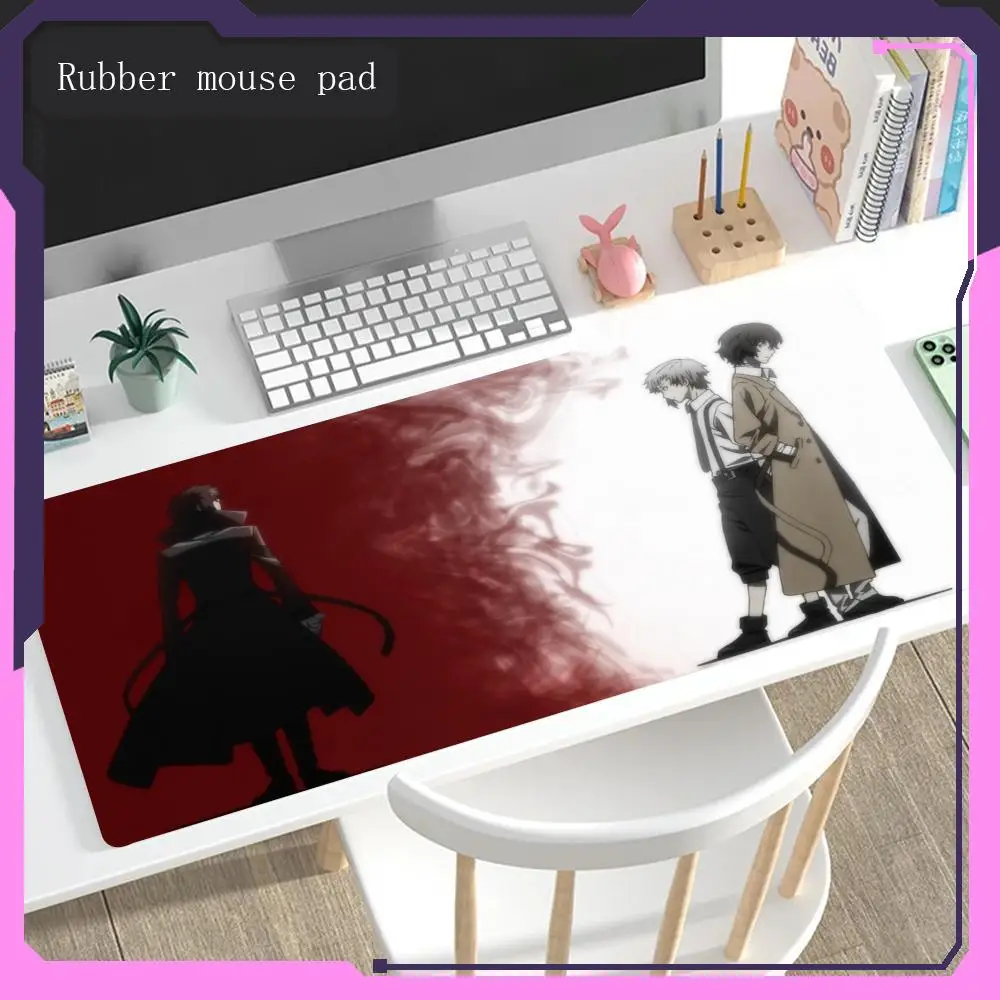 Коврик для мыши Bungo бродячие собаки большой размер защитный коврик офисного