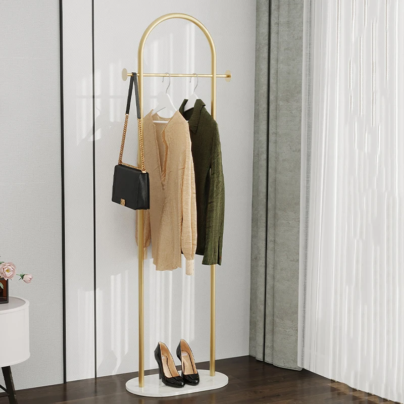 

Standing Hanger Clothes Wardrobes Shelves Bedroom Entrance Multi-hanger Coat Rack Floor Dressing Metal Roupeiros Hall Furniture