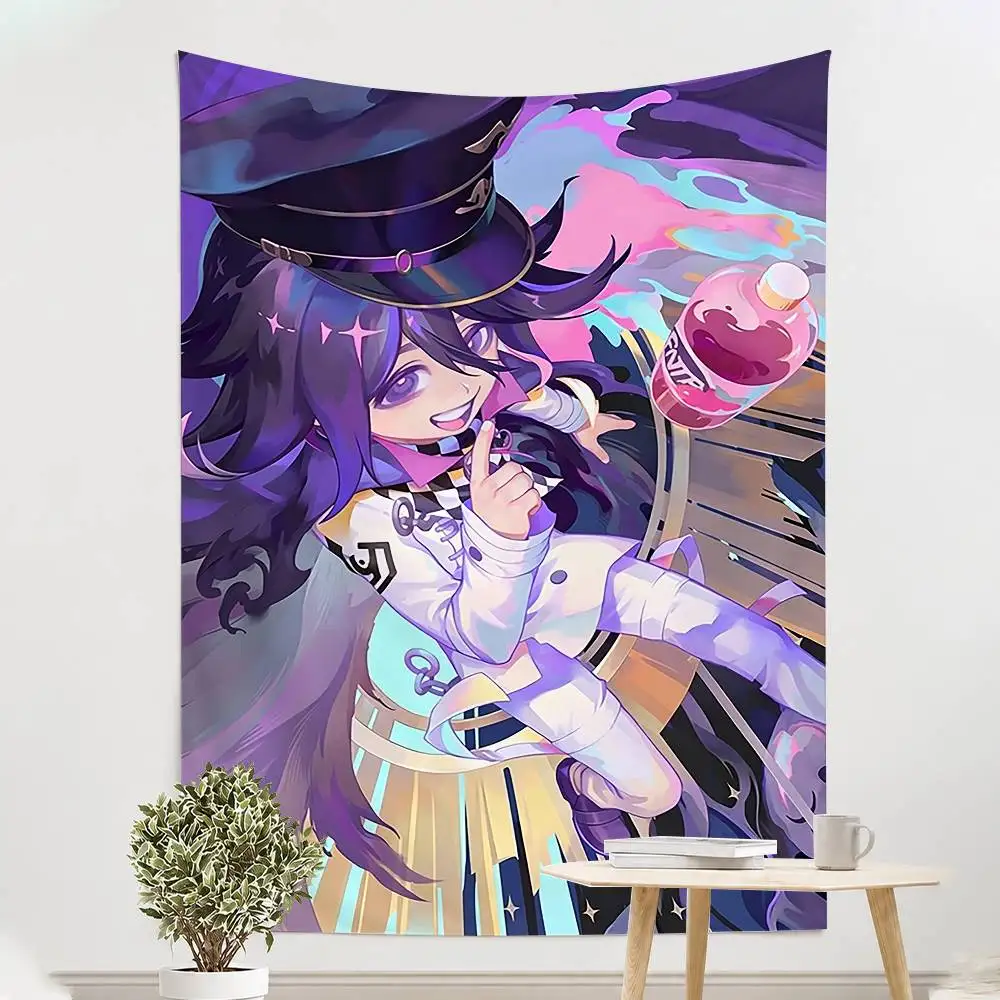 Фото Флаг Danganronpa V3 Kokichi Ouma для улицы, украшения для спальни, предметы домашнего декора, декоративные баннеры №4
