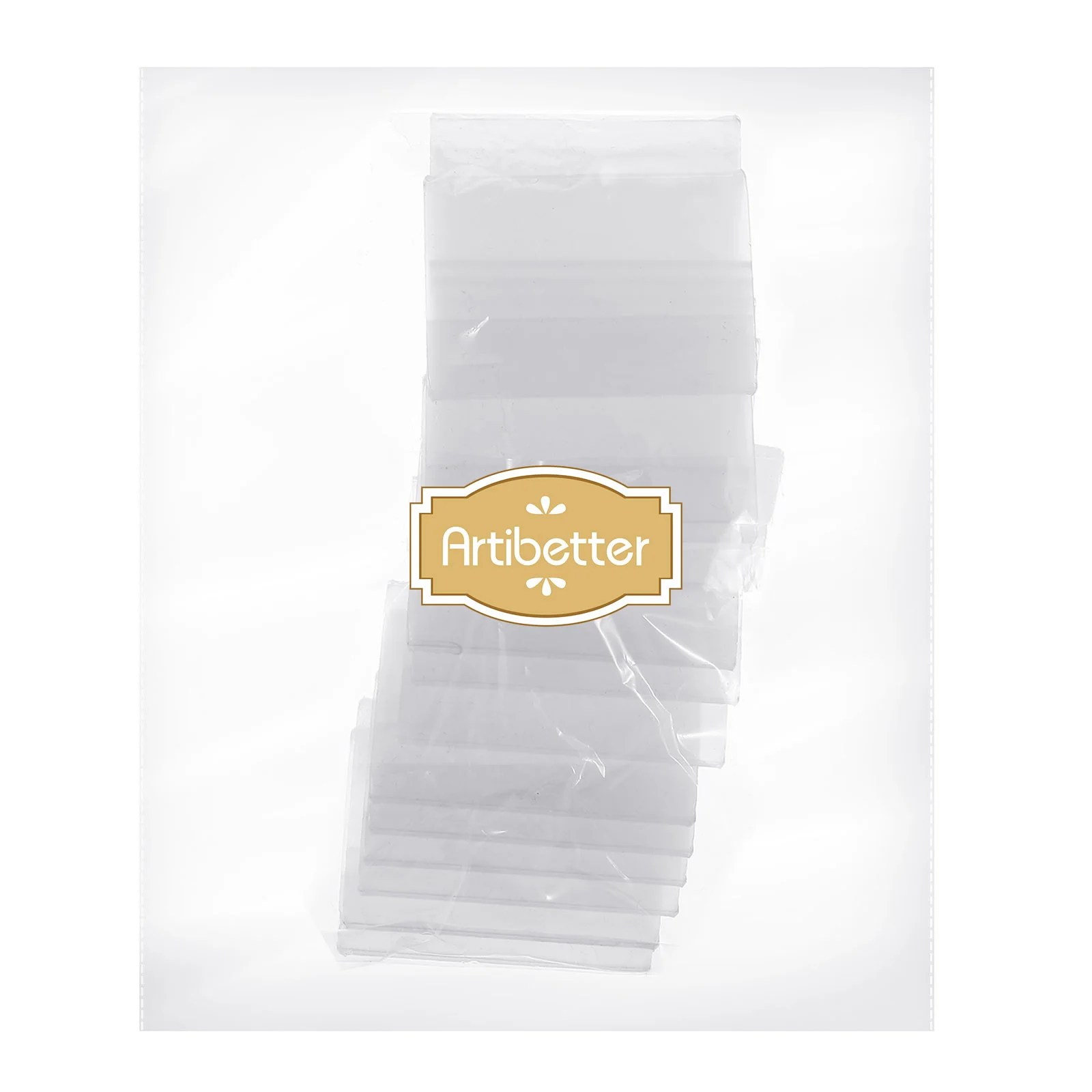 ARTIBETTER 20 шт. акриловый держатель для вывески ценник именная стойка карточек