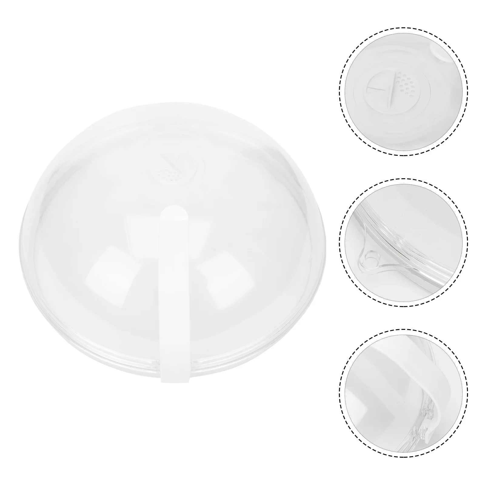 

1Pc Microwave Oven Heating Cover Microwave Oven Spray-proof Cover for Kitchen Home