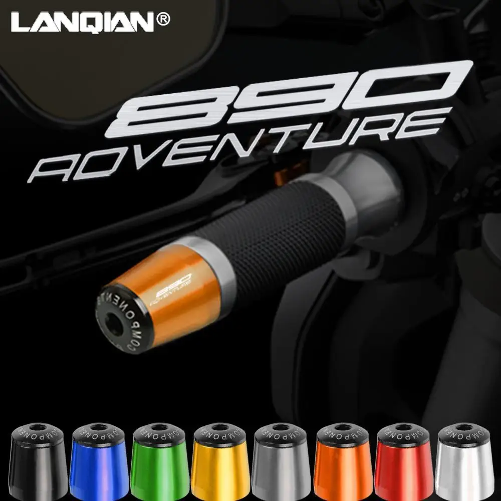 

Motorcycle Handlebar Caps Handle Bar Grips Ends Plug For 890Adventure 890 ADVENTURE ADV R 2017 2018 2019 2020 2021 Accessories