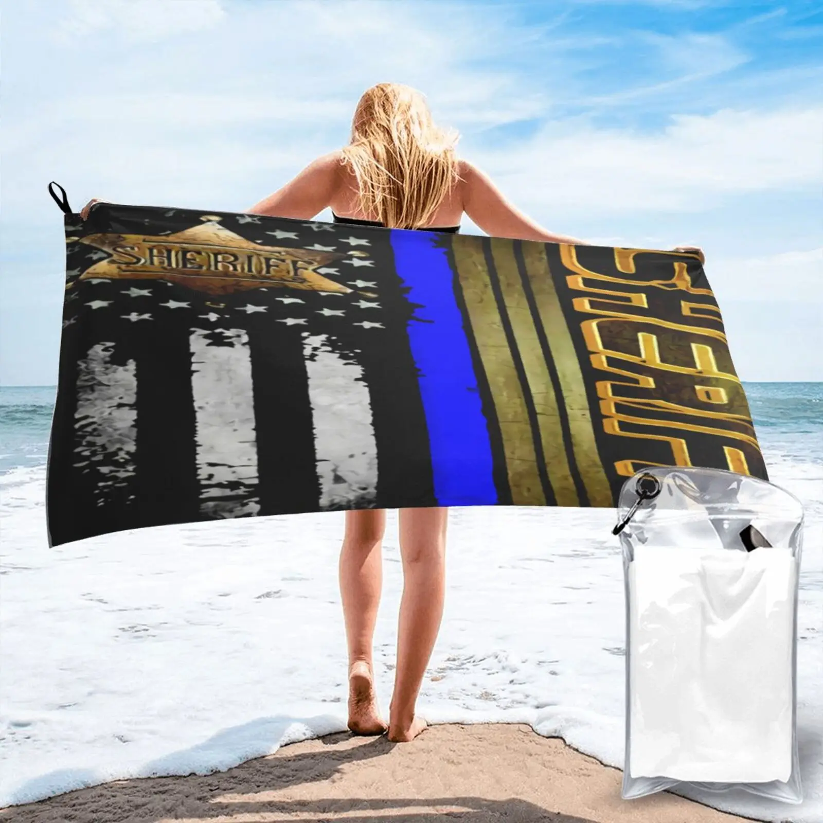 

Шериф, предпродажное полотенце, полотенце для волос, кухонное полотенце, роскошное пляжное полотенце для дома, пляжный халат, женское банно...