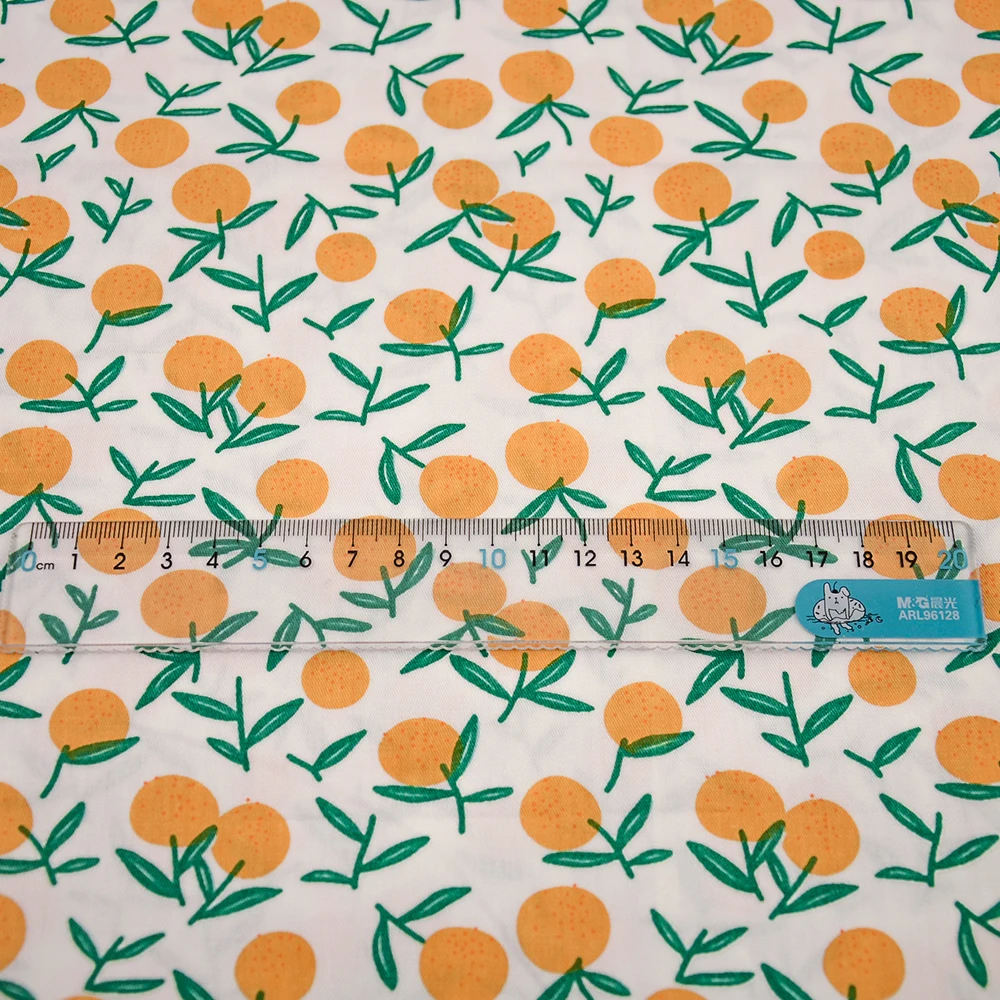 Teramila Красный Фруктовый принт хлопок Лоскутная Ткань Высокое качество для шитья