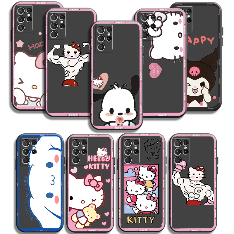 

Hello Kitty NEW Phone Cases For Samsung Galaxy S20 FE S20 Lite S8 Plus S9 Plus S10 S10E S10 Lite M11 M12 Soft TPU Funda Coque
