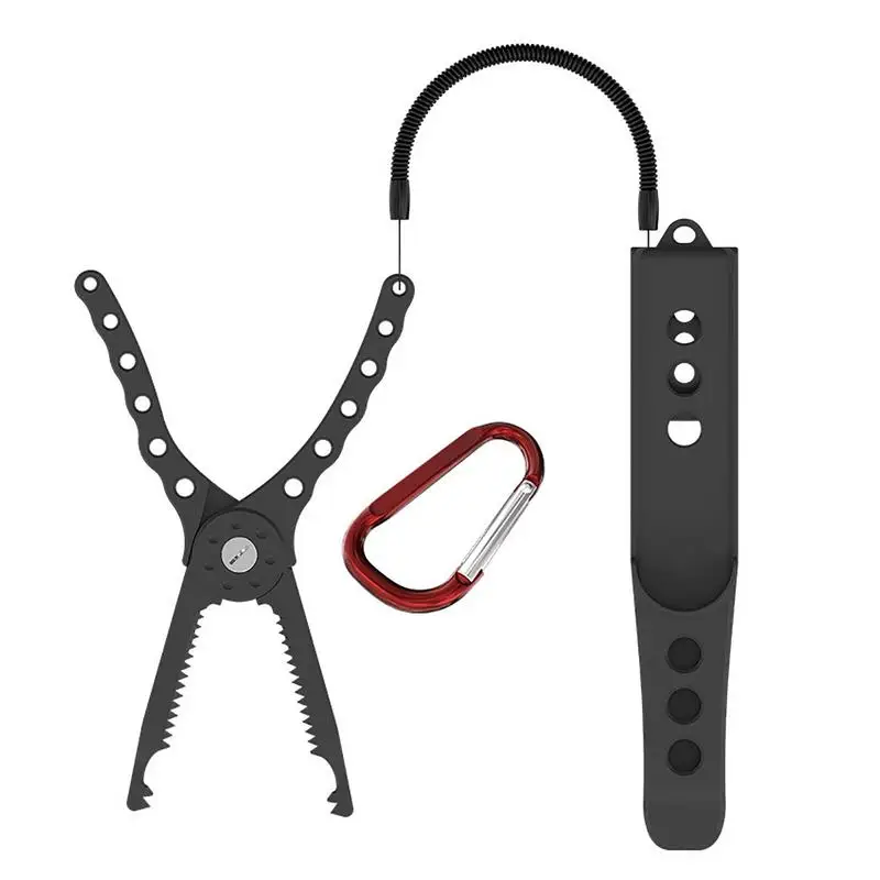 

Lip Grippers Fishing Pliers Gripper Fish Buckle Saltwater Heavy Duty Portable Tongs Lip Controller Fish Clamp Men Women Fishing