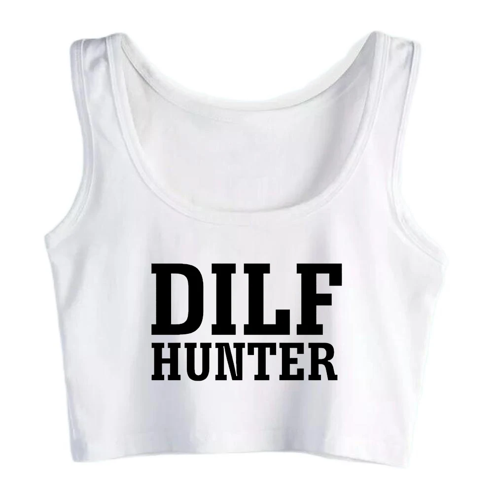 Кроп-топ Vrouwen от Dilf Hunter облегающий спортивный топ |