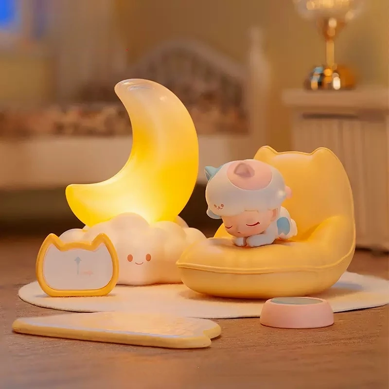 

Popmart DIMOO Cat Paradise Series Blind Random Box Toys Mystery Box Dolls Cute Anime Figure Ornaments Birthday Girls Gift Action