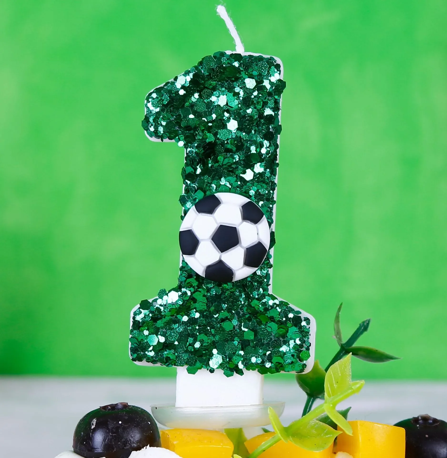 Креативная цифровая Свеча для мальчиков в виде торта на день рождения украшение