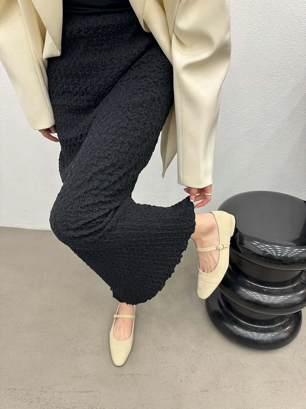 Женские лоферы с круглым носком Новое поступление 2024 черные бежевые цвета хаки