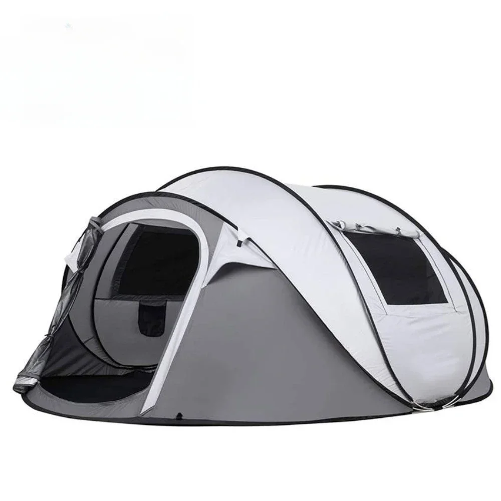 Фото Палатка TechHPCamping для кемпинга на открытом воздухе и пляжа, с защитой от солнца и дождя, водонепроницаемое укрытие, сверхлегкая палатка для альпинизма и глэмпинга класса люкс №2