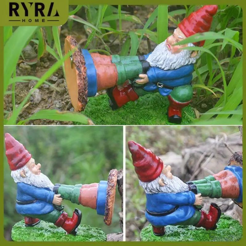 

Домашний декор, Забавный карликовый садовый двор, укрытый карликовый эльф, украшение, стильные трендовые украшения из смолы для дома