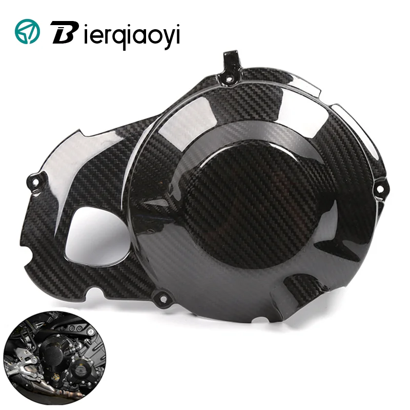 

Защитный чехол для правого двигателя MT09 из углеродного волокна для Yamaha MT-09 MT 09 FZ09 FZ 09, детали, обтекатель, декоративная оболочка 2013 2014-2019