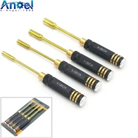 4pcsset rc tools hex screw driver set titanium plating hardened 4 0 5 5 7 0 8 0mm screwdriver for rc helicopter toys 1 set