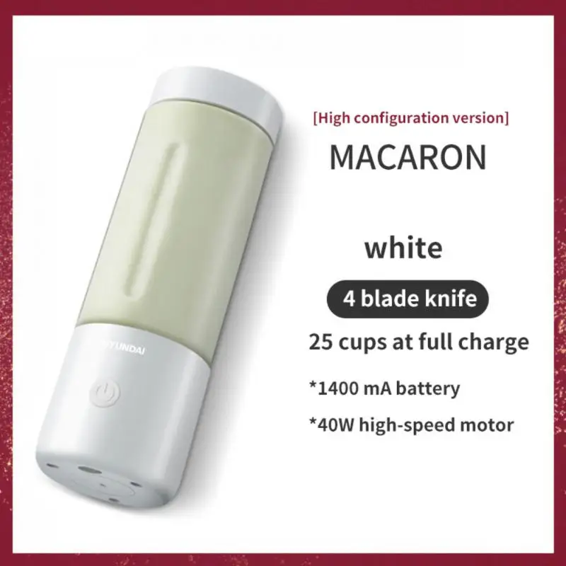 

1pc Juicer Machine Food Grade Mini Portable Juicer Cup Dirty Clothes Wholesale Small Fruit Juicer Cup Fruit Squeezer 4 Blade
