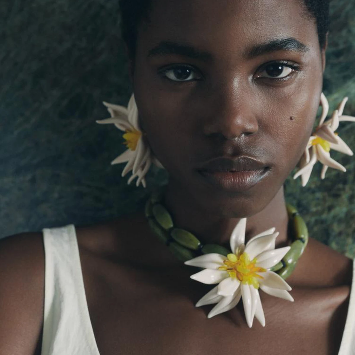 2024 ZAA акриловое ожерелье с подвеской из бисера и смолы для женщин винтажные