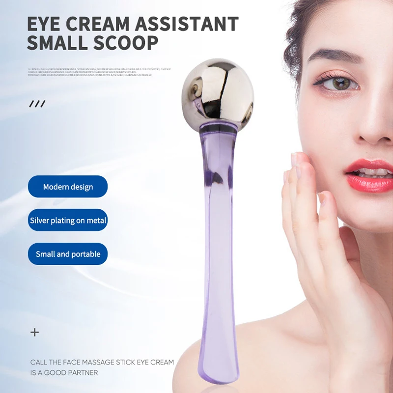 

Sleeping Eye Mask Spatula Metal Face Mask Spoon Sticks Anti Wrinkle Eye Cream Applicator Eye Cream Massage Sticks Beauty Tool