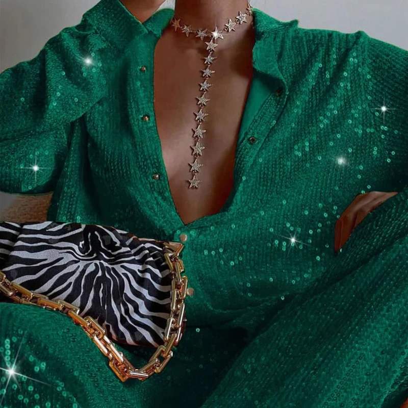 

Luxury Sparkly Crystal Star Long Pendant Choker Necklace Jewelry for Women Girls Party Night Club Collar Punk Hip Hop Necklace
