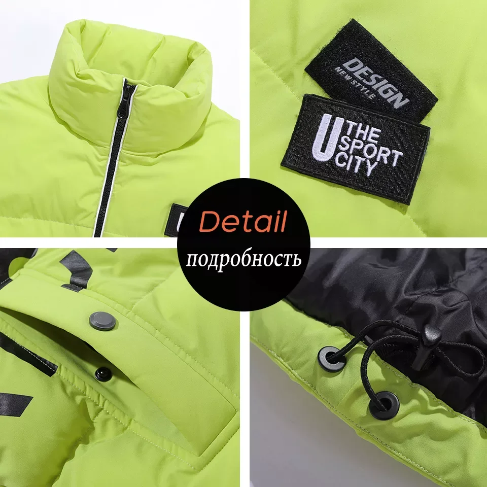 2022New Women 2020 Winter New Thick Warm 90% Duck Down Jacket Parkas Coat Men Outwear Casual Waterproof White Duck Down Jackets