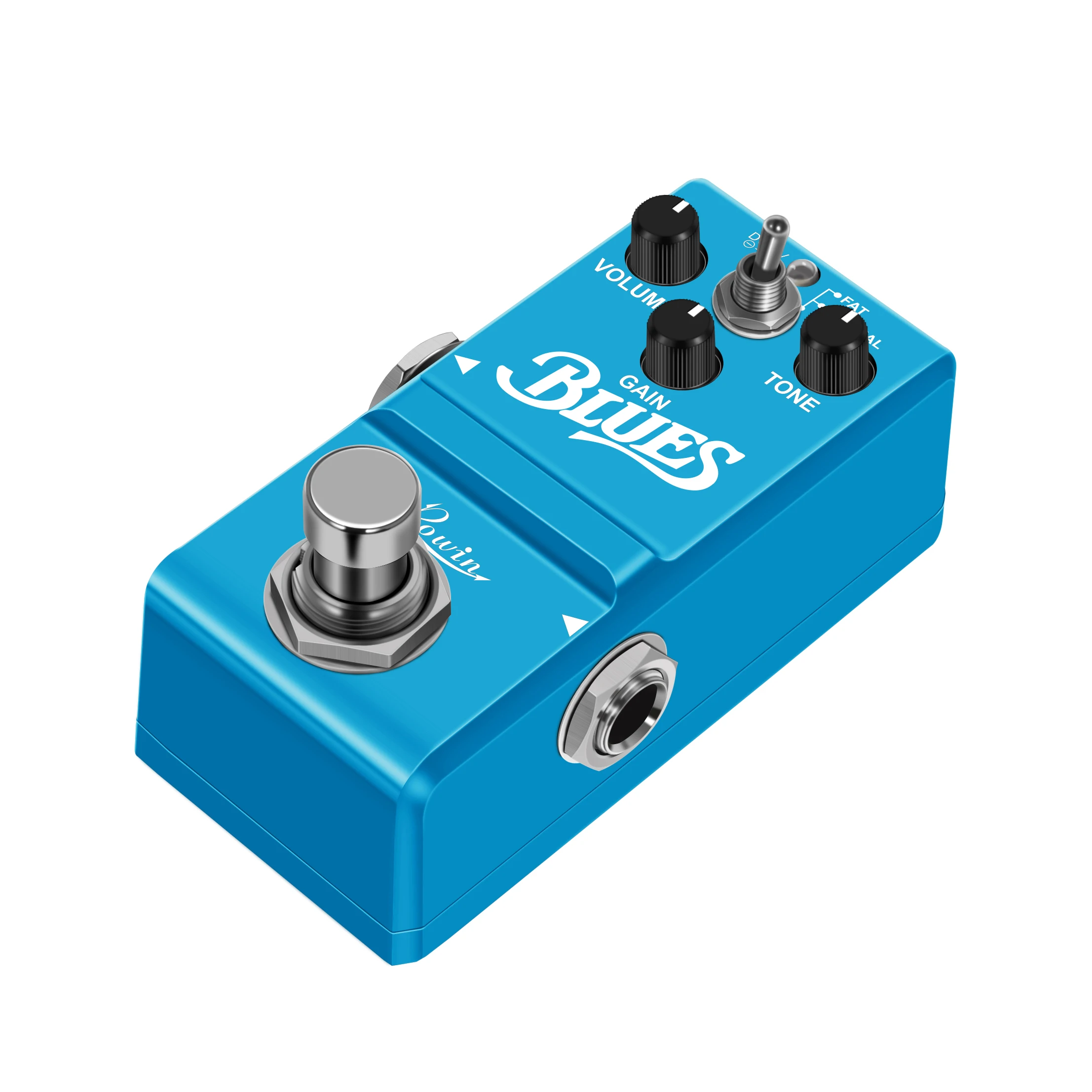 Rowin LN-321 Guitar Overdrive Effect Pedal BLUES Nano Pedals Super Mini Size True Bypass
