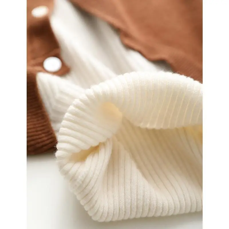 Зимняя одежда женская корейская мода с высоким воротником в стиле пэчворк