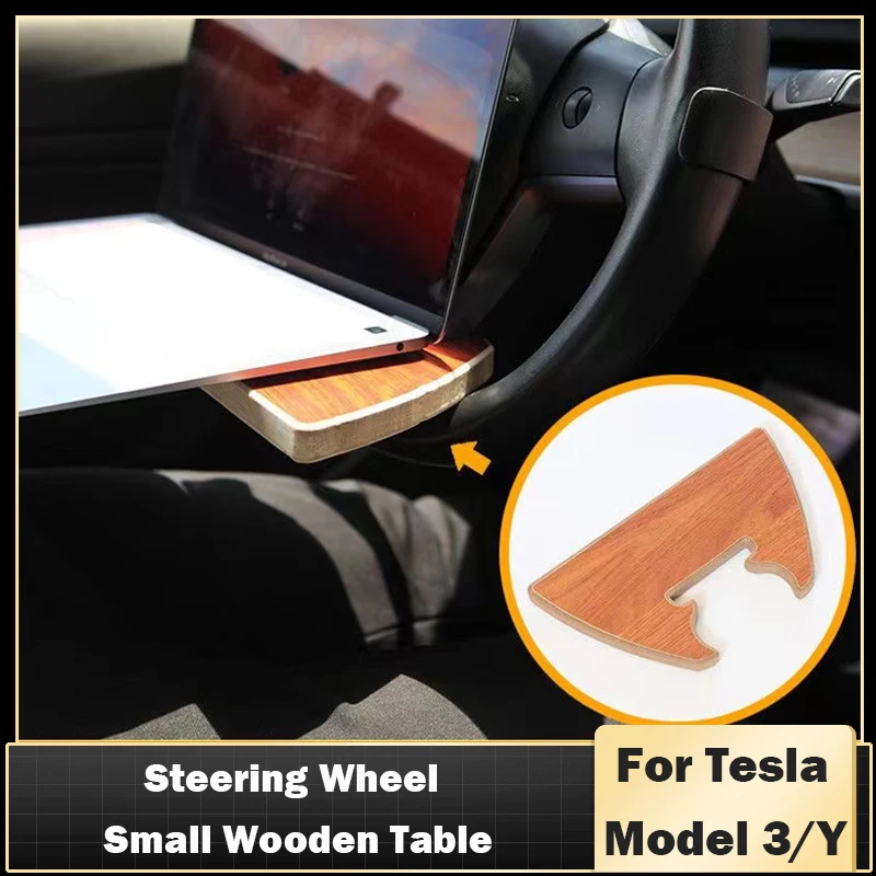 

Держатель рулевого колеса автопилота для автомобилей Tesla, интерьер автомобиля, портативные маленькие настольные принадлежности для Tesla 2022, ...