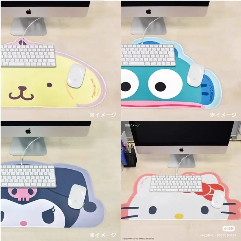 

Sanrio Mousepad Large Table Mat Cinnamoroll Kuromi Cute Cartoon Anime Peripheral Desktop Decoration Kawaii Office Supplies Gift