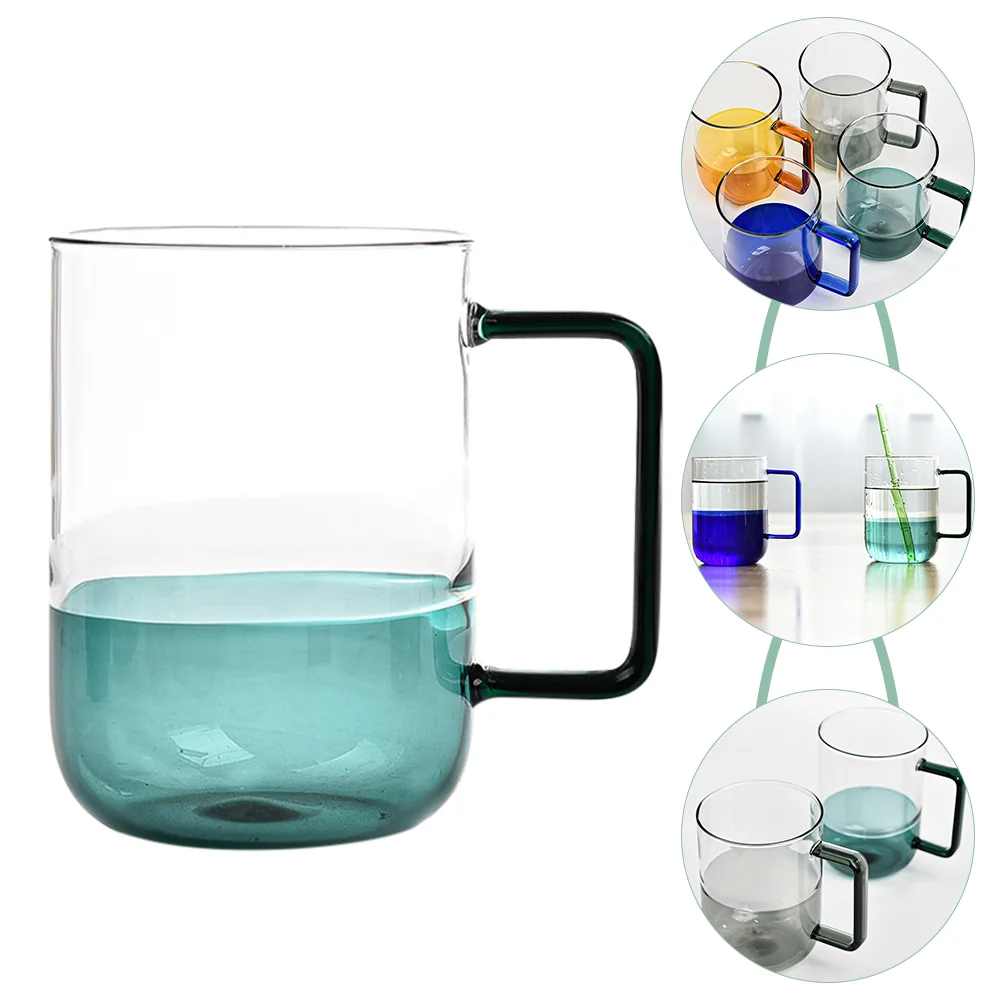 

Tea Cup Handheld Water Cup Beverage Mug Drinks Mug Coffee Cup Mug 300ml