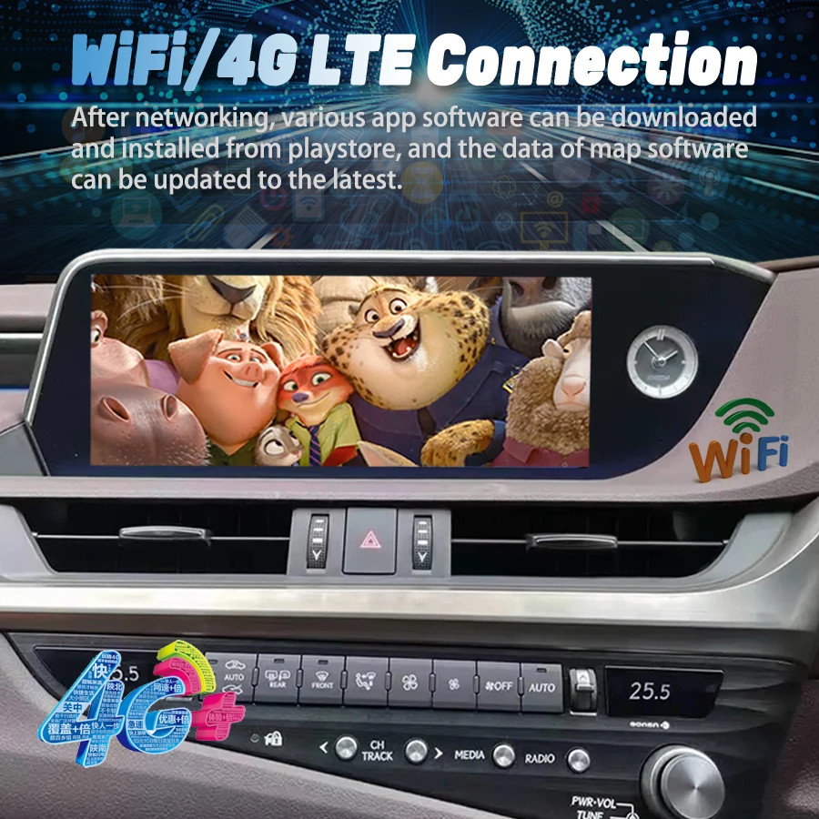 Автомобильная Мультимедийная магнитола RHD 12 3 дюйма Android для Lexus ES ES350H ES250 ES350 ES300H