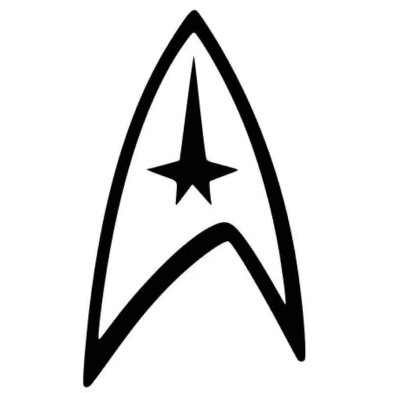 

6-дюймовая виниловая наклейка со звездой TREK COMMUNICATOR, наклейка на стену на окно автомобиля, ВЫБОР РАЗМЕР ЦВЕТ