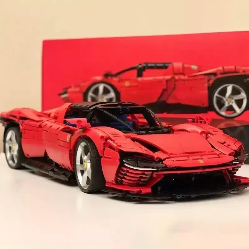 42143 Daytona SP3 модель суперкара Ferraried технический автомобиль строительные блоки