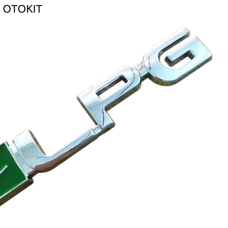 OTOKIT 3D металлический сжиженный эко-логотип Автомобильная наклейка на дверь