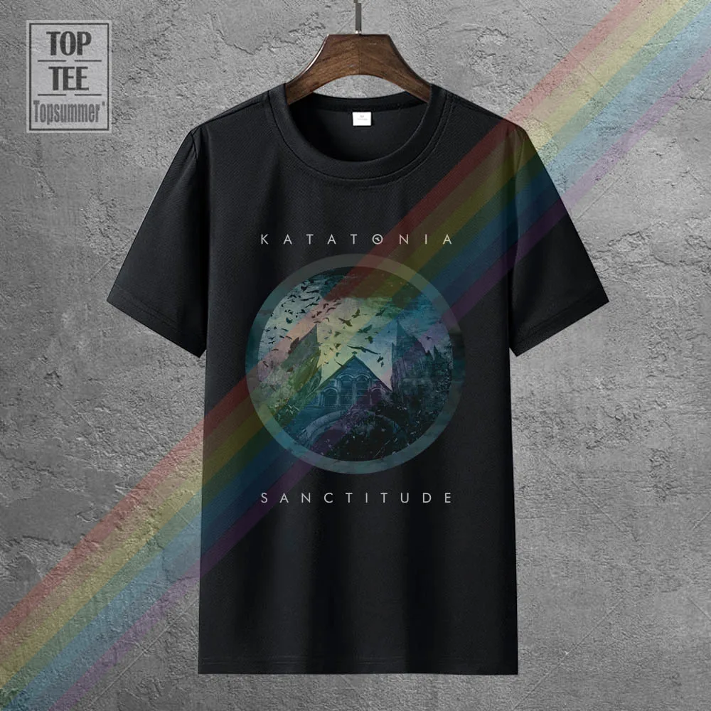 

Katatonia Sanctitude Shirt S-3Xl Tshirt Official Metal Rock Band Shirt Cotton Hight Quality Man T Shirt