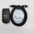 VCDS VAGCOM 2021 HEX V2 USB интерфейс VagCom 21,9 тестеры для VW AUDI Skoda Seat VAG 20,12 английский немецкий французский