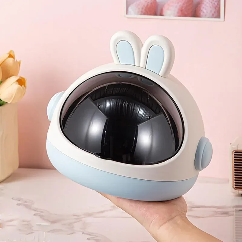 Фото Коробка для хранения детских вещей с ковриком для кукол Labubu Cute Bunny, модуль для сна, колыбель-кровать, аксессуары для кукольной мебели №4