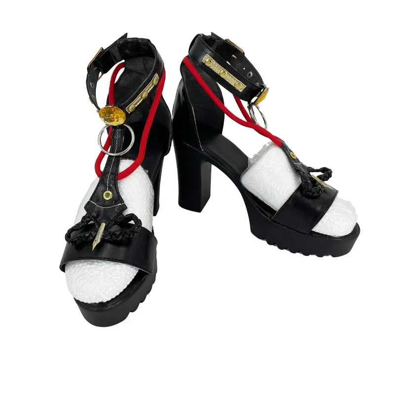 Игра Arknights Pozemka Обувь для косплея Хэллоуин Косплей Женская обувь на высоком