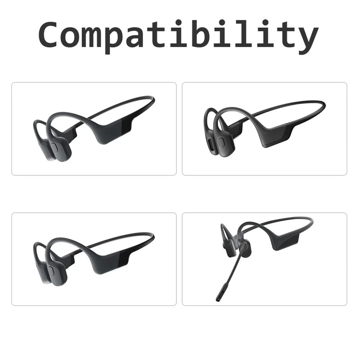 Зарядный кабель длиной 3 фута для AfterShokz Aeropex AS800/Shokz OpenRun Pro/OpenRun/OpenRun зарядное