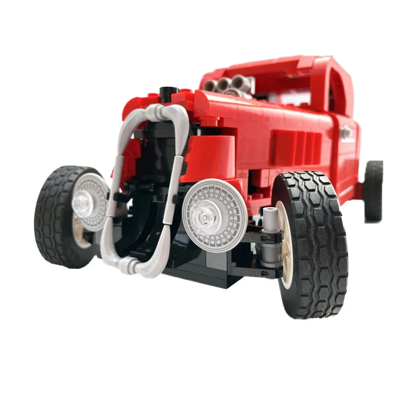 Суперкар 10321 винтажный классический гоночный автомобиль MOC-189620, 701 шт., модель строительного блока, подарок на Рождество, день рождения, подходит для детей (art.: 3920d35546cb0) - 3920d35546cb0