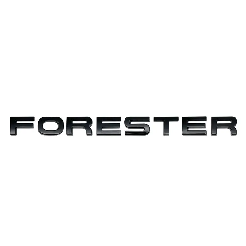 

Металлический хромированный 3d-значок с логотипом, хвостовая буква, FORESTER, AWD, BRZ, WRX, эмблема, наклейка, украшение, крыло, боковой, задний аксессуар, 1 шт.