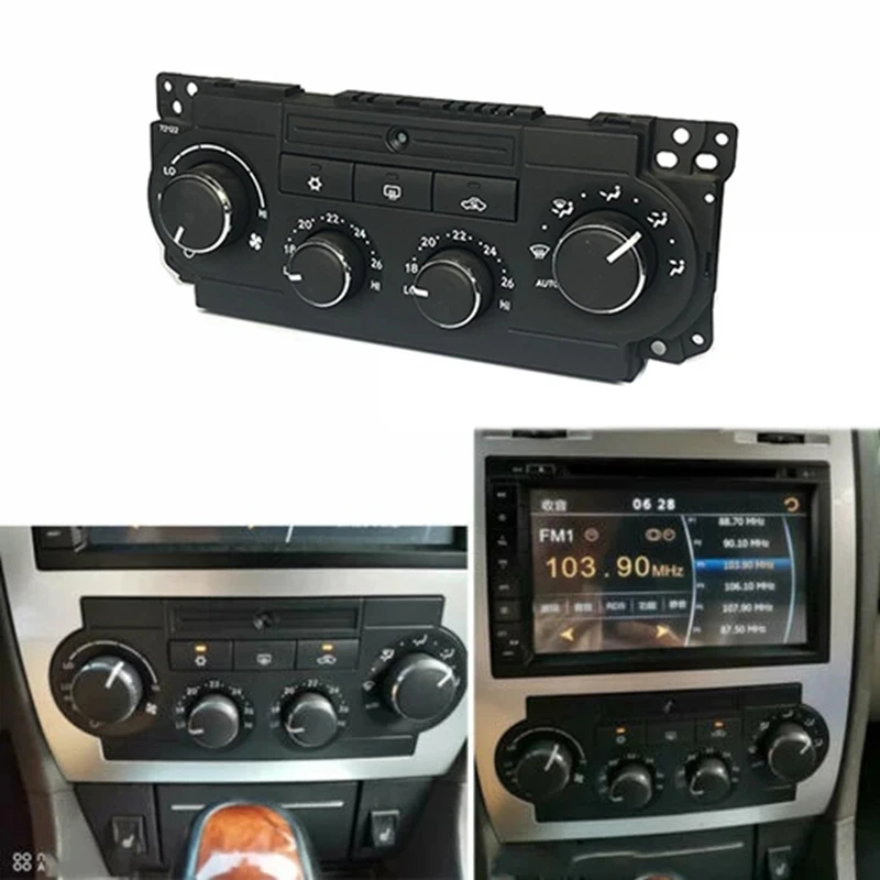 

Car Air Conditioning A/C Heater Control Panel Switch for Chrysler 300C 2004-2008 55111031AG