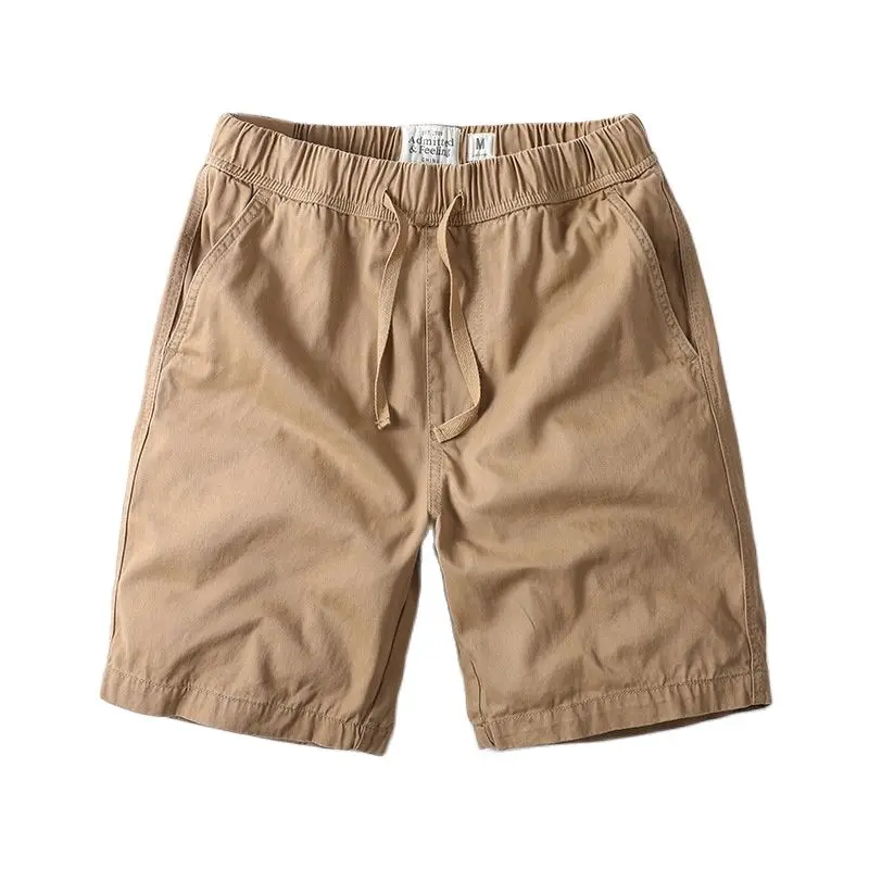 Шорты-карго мужские камуфляжные, модные повседневные Свободные мешковатые бордшорты с эластичным поясом, уличная одежда