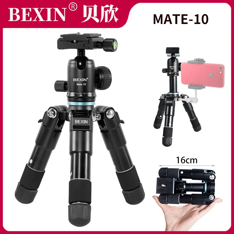 Tripod Travel Flexible Portable Lightweight Camera Tabletop Mini Ball Head Tripod Phone Stand Holder Mount for DSLR Slr Camera
