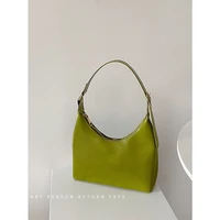 green shoulder bag for women 2022 new luxury designer handbag womens small leather handbag black white vintage side bags